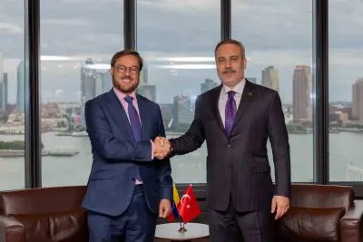 Dışişleri Bakanı Hakan Fidan, New York'ta Venezuela Dışişleri Bakanı ile Görüştü