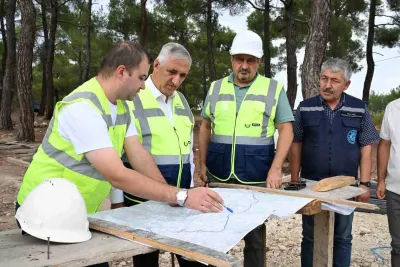 Gördes’te 40 yıllık su sorununa 120 milyon TL’lik yatırım