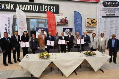 Denizli'de Tarım Eğitimine Güç Katacak İş Birliği Protokolü İmzalandı