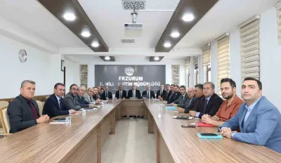 Erzurum'da Eğitim Yatırımları ve Projeler Masaya Yatırıldı