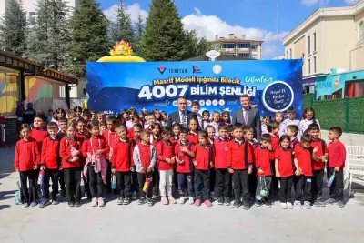 Bilecik'te TÜBİTAK Destekli Bilim Şenliği Kapılarını Açtı