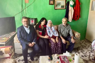 Bilecik'te Şehit Jandarma Er Recep Uyar'ın Ailesine Vefa Ziyareti