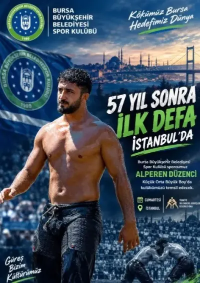 Bursa Büyükşehir Belediyesporlu Alperen Düzenci 57 Yıl Sonra Cumhurbaşkanlığı Kupası'nda Er Meydanına Çıkacak