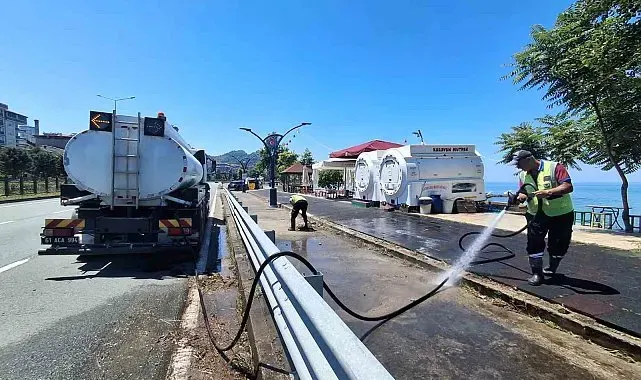 Trabzon'da yaz temizliği