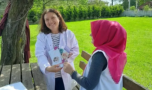 Düzce'de son 3 ayına giren gebeler evlerinde ziyaret edildi