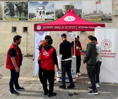 Bayburt'ta Üniversite Öğrencilerine Yönelik Tanıtım ve Bilgilendirme Çalışmaları Gerçekleştirildi