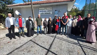 Düzce'de çiftçilere yönelik tarımsal bilgilendirme toplantısı düzenlendi