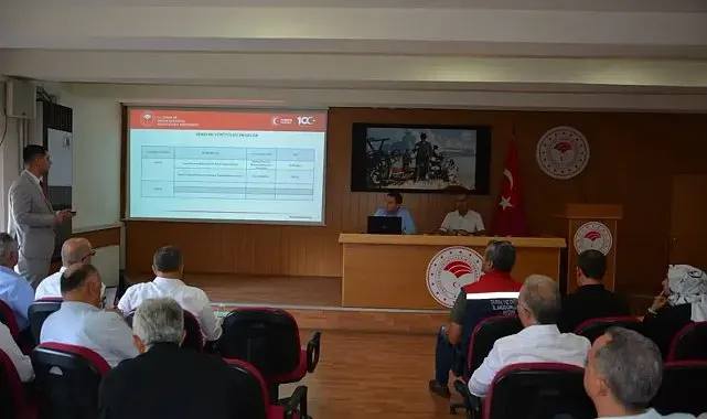 Aydın'da tarım faaliyetleri masaya yatırıldı