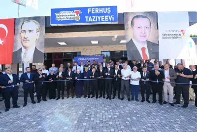 Kahramanmaraş'ta Ferhuş Taziyeevi Vatandaşların Hizmetine Sunuldu