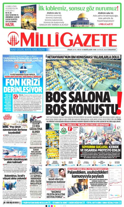 Milli manşeti