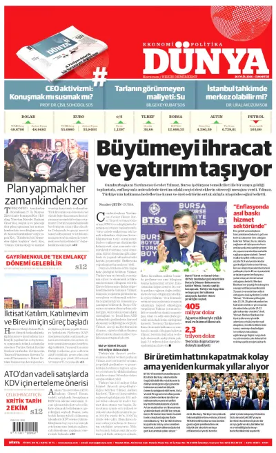 Dünya manşeti