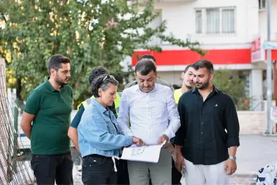Başkan Çavuşoğlu’ndan Kınıklı’daki Projelere Yerinde Denetim