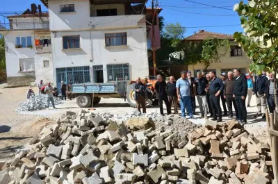 Kütahya Emet’te Altyapı ve Üstyapı Çalışmaları Yerinde İncelendi