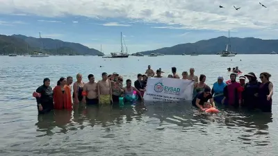 Ankara'dan Marmaris'e Gelen Özel Misafirler İlk Kez Denizle Buluştu
