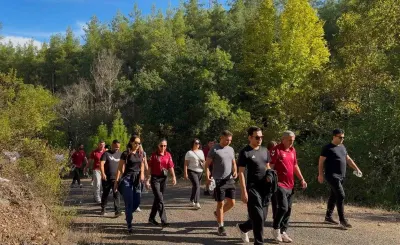 Gazipaşa'da Avrupa Spor Haftası Kapsamında Doğa Yürüyüşü Düzenlendi