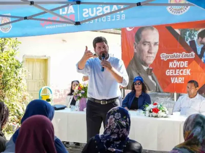 Tarsus Belediye Başkanı Ali Boltaç Beylice Mahallesi'nde Vatandaşlarla Buluştu