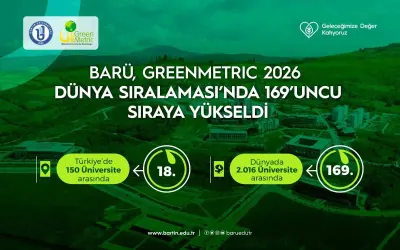 Bartın Üniversitesi UI GreenMetric 2026 Sıralamasında Önemli Bir Yükselişe İmza Attı