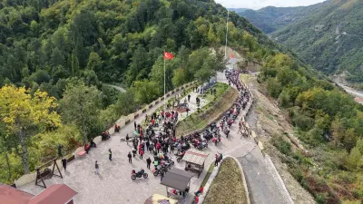 Kastamonu'da İstiklal Yolu'nda Vefa Sürüşü Başladı