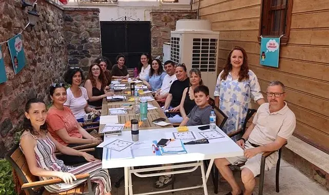 Konuşarak ve oynayarak Almanca öğreniyorlar