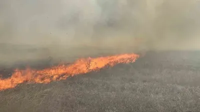 Tekirdağ Muratlı'da Merada Çıkan Yangın Söndürüldü