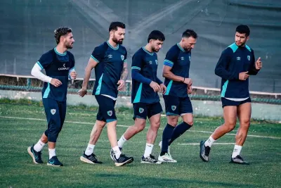 Erzurumspor FK milli aranın ardından antrenmanlara başladı