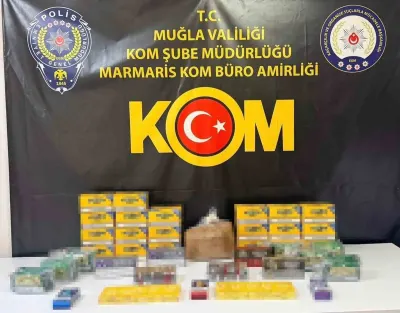 Muğla'da Kaçakçılık Operasyonu: Binlerce Sahte Bandrol ve Tütün Ele Geçirildi