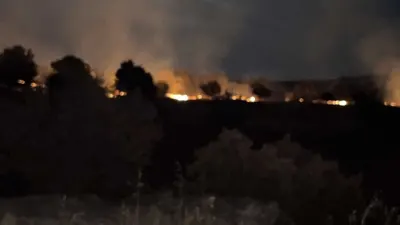 Denizli Çivril'de Arazi Yangını Kontrol Altına Alındı