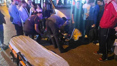 Zonguldak'ta Motosiklet Yayaya Çarptı: Anne Yaralandı