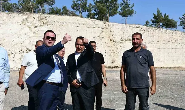 Başsavcıdan adliye binası inşaatında inceleme
