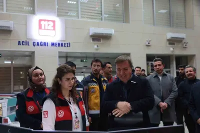 Erzincan 112 Acil Çağrı Merkezi'ne 9 Ayda 155 Bin İhbar Geldi