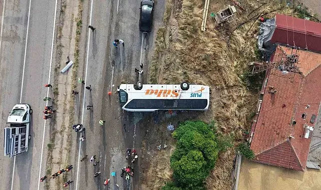 Kırıkkale'deki otobüs kazasında acı haber: 1 kişi hayatını kaybetti