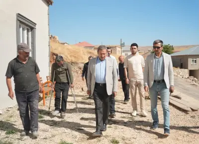 Darende Belediyesi Üçpınar Mahallesi'nde Çevre Düzenlemesi Başlattı