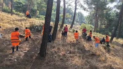 Kahramanmaraş'ta Gönüllülerden Çevre Temizliği Hareketi