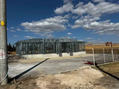 Eskişehir Sivrihisar'da Yeni Jandarma Karakolu İnşaatı Başladı