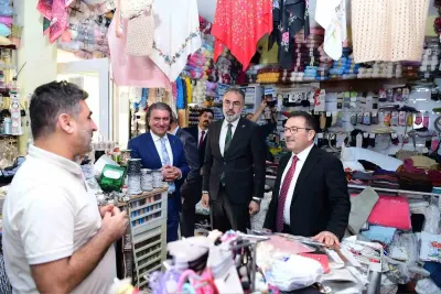 Selami Altınok ve Ferhat Erol Kestel'de Temaslarda Bulundu