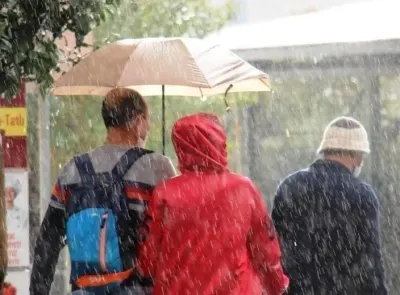 Aydın İçin Meteoroloji'den Sağanak ve Kuvvetli Yağış Uyarısı
