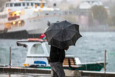İstanbul'da Balkanlar Kaynaklı Fırtına ve Şiddetli Yağış Uyarısı