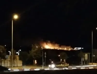 Lüleburgaz’da Tarım Arazilerine Sıçrayan Otluk Yangını Söndürüldü