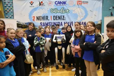 Samsun'da Mavi Vatan Bilim Şenliği'ne Yoğun İlgi