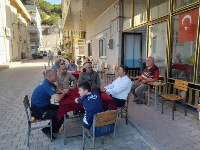 Yenipazar Kaymakamı Murat Karataş'tan Esnaf ve Vatandaş Ziyareti