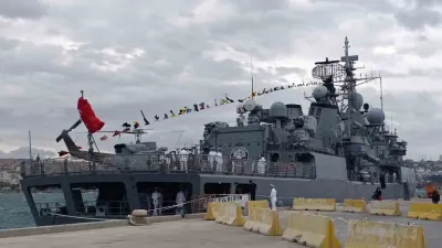 Tekirdağ'da TCG Yıldırım Fırkateyni Halkın Ziyaretine Açıldı