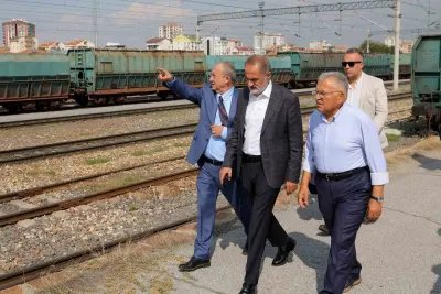Kayseri Büyükşehir Belediyesi ile TCDD Arasında Ulaşım Zirvesi