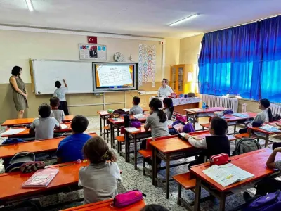 Bozdoğan Kaymakamı Hüseyin Şamil Sözen'den Okul Ziyareti