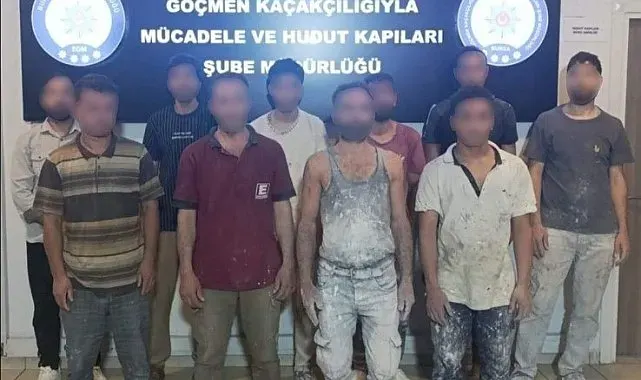 Kaçak yabancı uyrukluların çalıştırıldığı iş yerine operasyon