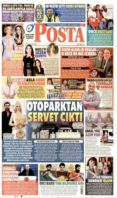 Posta manşeti