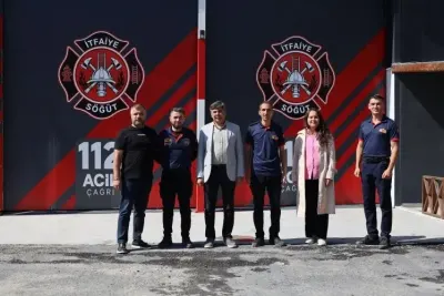 Bilecik Söğüt Belediye Başkanı Ferhat Durgut, İtfaiye Personeliyle Buluştu