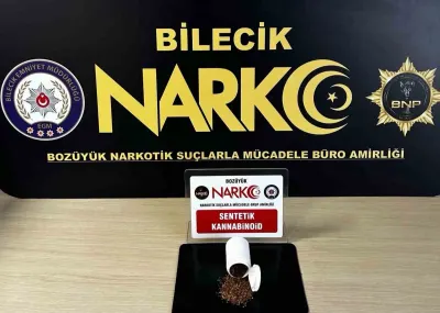 Bilecik'te Narkotik Operasyonu: 2 Gözaltı