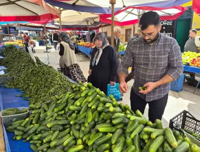 Eskişehir Pazarlarında Turşuluk Malzeme Mesaisi Başladı