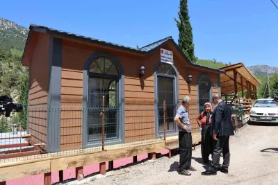 Adana Saimbeyli'de 28 Mahalleye Muhtar Evi Projesi Hayata Geçiriliyor