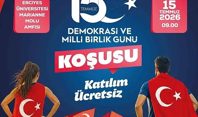 Büyükşehirden 15 Temmuz Demokrasi ve Milli Birlik Günü'ne anlamlı koşu